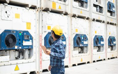 How does remote reefer monitoring work?